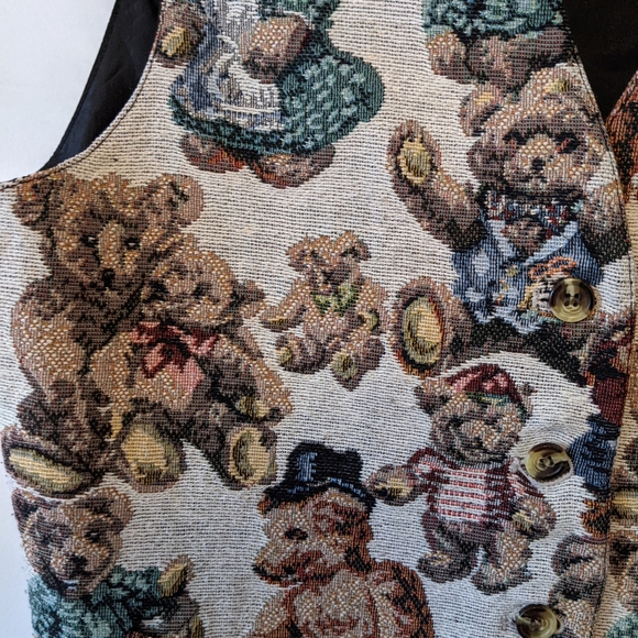 Tabi Teddy Bear Vest - Picture 5 of 6
